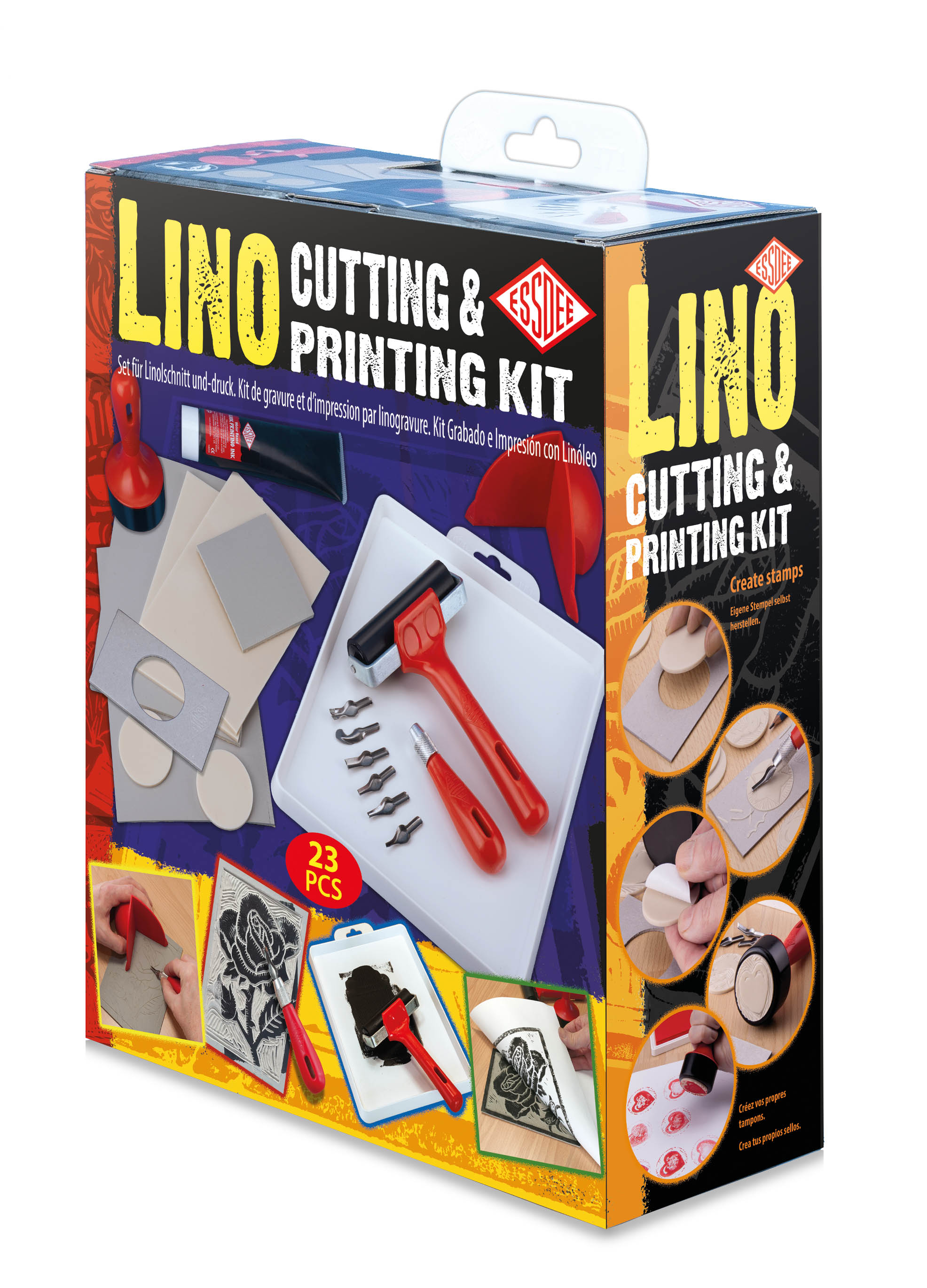 501083bd6j7ZcLnNJPF Essdee Lino Cutting and Printing Kit