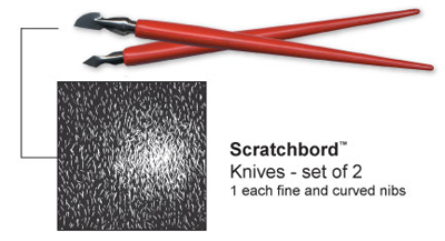 sc_knives Ampersand Scratch Knife for Scratchbord