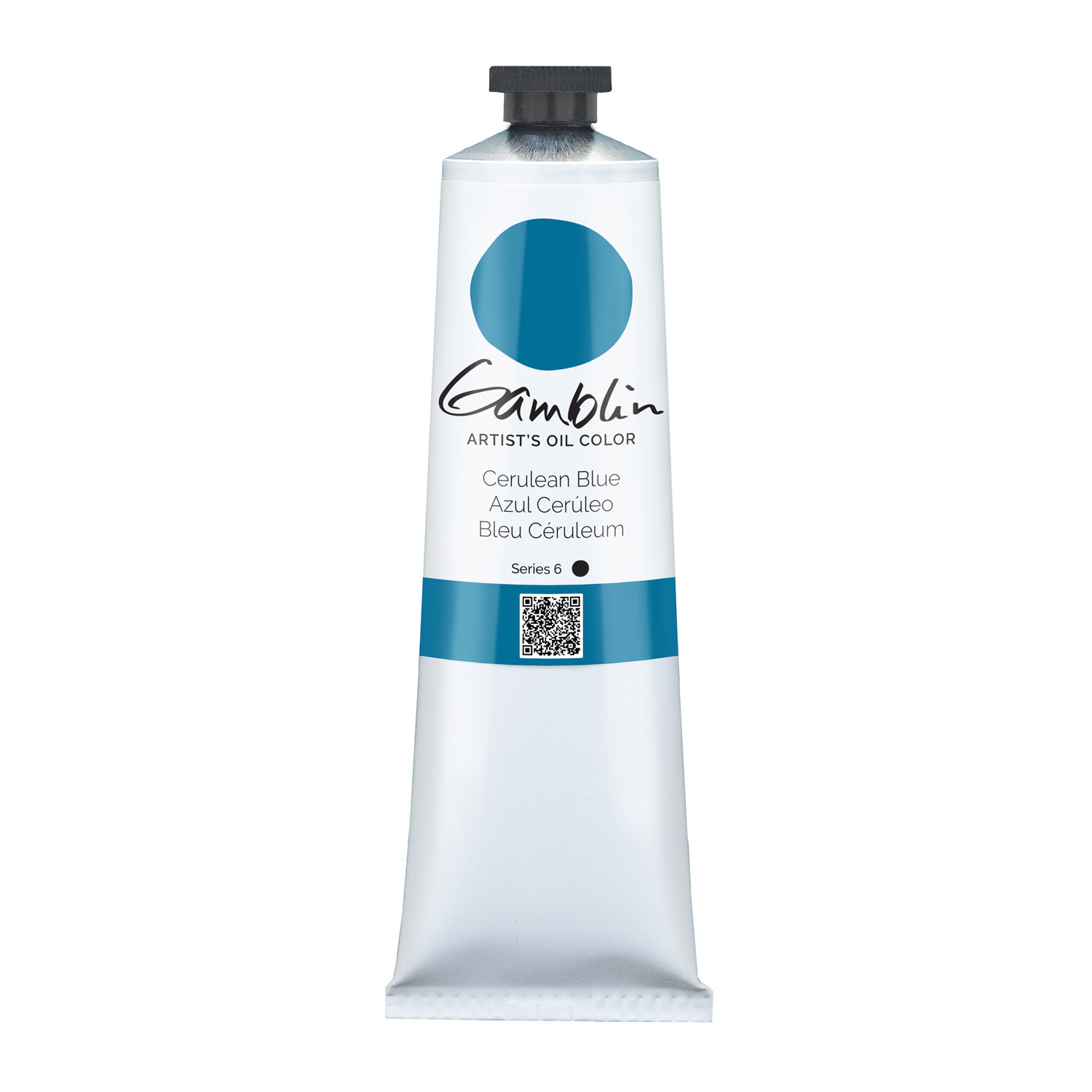 Flasche, Shampoo, QR-Code, 