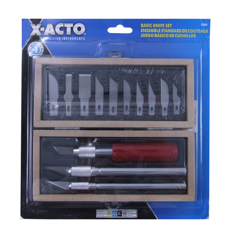 XAX5282-sls-cutterset-xacto X-ACTO Basic Knife Set Carded